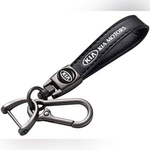 NEW KIA  motors leather Keychain